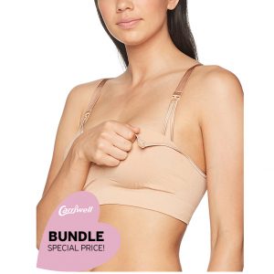 Carriwell Σουτιέν Θηλασμού Χωρίς Ραφές Bundle x2